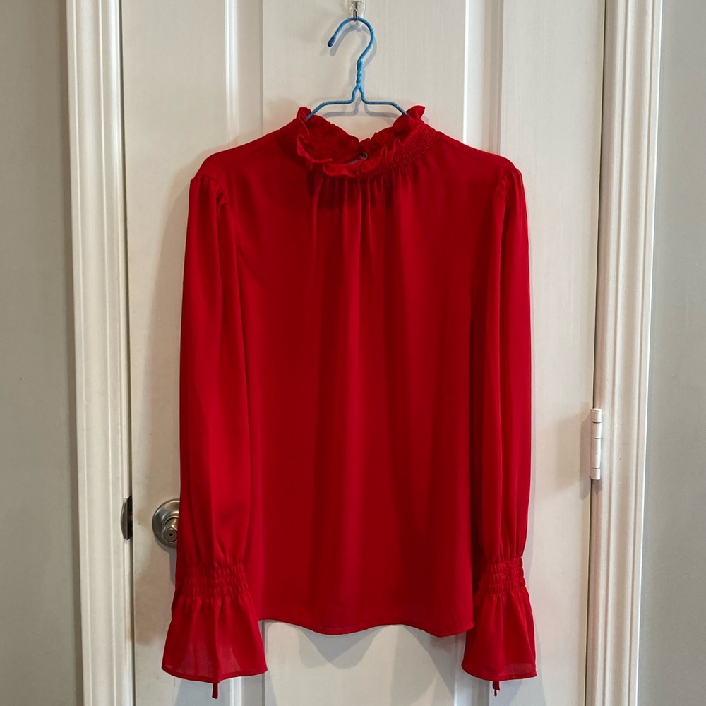 Vince Camuto High Neck Blouse